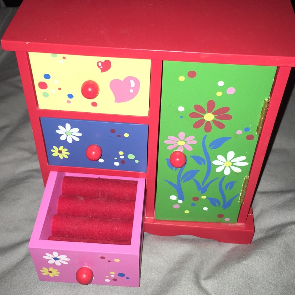 Floral Jewelry Box - Picture 3 of 7